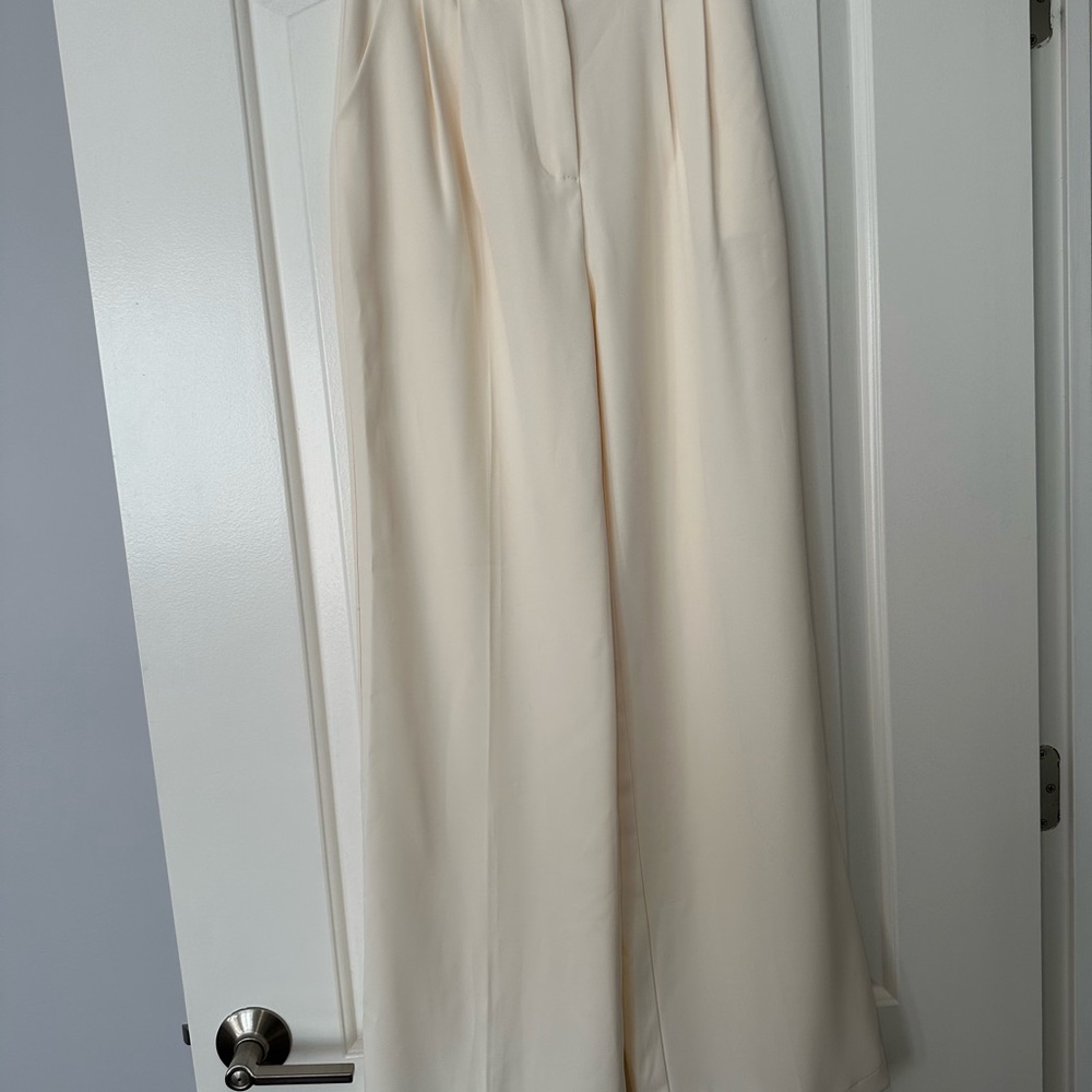 Elegant Wide Leg Dress Pants
